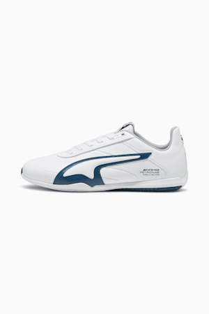 Mercedes-AMG Petronas Motorsport Tune Cat Driving Shoes, PUMA White-Ocean Tropic, extralarge-GBR