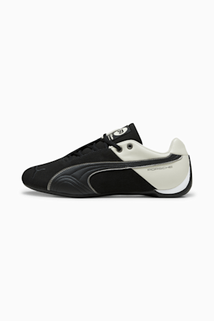 Porsche Legacy Future Cat Men's Motorsport Shoes, PUMA Black-Alpine Snow, extralarge