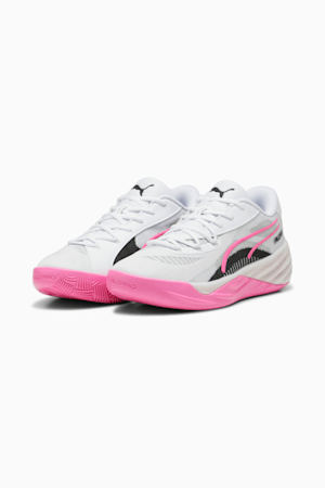 All Pro NITRO™ Men's Basketball Shoes, Poison Pink-PUMA White, extralarge