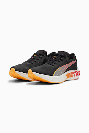 Deviate NITRO™ Elite 2 Men's Running Shoes, PUMA Black-Sun Stream-Sunset Glow, extralarge-GBR