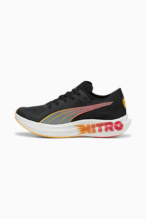 Deviate NITRO™ Elite 2 Women's Running Shoes, PUMA Black-Sun Stream-Sunset Glow, extralarge-GBR