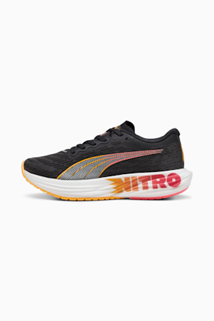 Deviate NITRO™ 2 Women's Running Shoes, PUMA Black-Sun Stream-Sunset Glow, extralarge-GBR