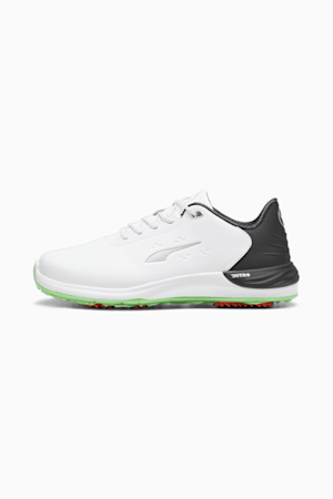 Phantomcat NITRO™+ Men's Golf Shoes, PUMA White-PUMA Black-Fluro Green Pes, extralarge-GBR