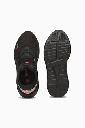 Enzo Evo FelineFine Wide Women's Running Sneakers, PUMA Black-Passionfruit, extralarge