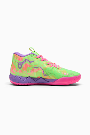 MB.01 Inverse Toxic Basketball Shoes, Purple Glimmer-KNOCKOUT PINK-Green Gecko, extralarge-GBR