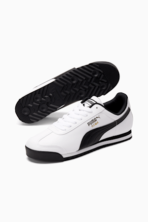 Roma Basic Sneakers, white-black, extralarge