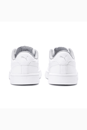 PUMA Smash v2 Leather Sneakers Big Kids, Puma White-Puma White, extralarge