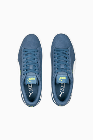 Smash v2 Suede Sneakers Big Kids, Deep Dive-PUMA White-Lily Pad, extralarge