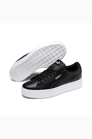 PUMA Vikky Stacked Women’s Sneakers, Puma Black-Puma Black, extralarge