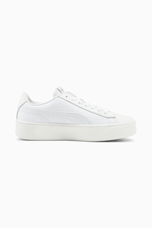 PUMA Vikky Stacked Women’s Sneakers, Puma White-Puma White, extralarge