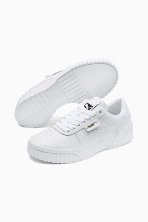 Cali Women's Sneakers, Puma White-Puma White, extralarge