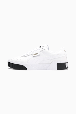 Cali Women's Sneakers, Puma White-Puma Black, extralarge