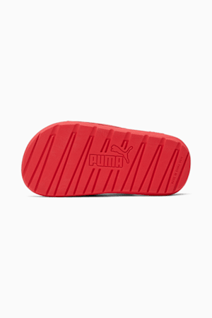 Cool Cat Little Kids' Slides, High Risk Red-Puma Black, extralarge