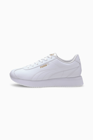 Turino Stacked Women's Sneakers, Puma White-Puma White, extralarge