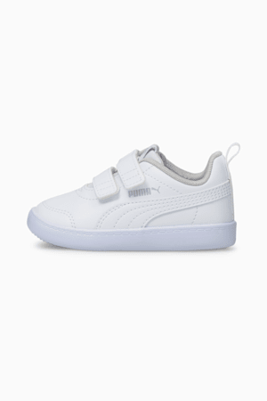 Courtflex V2 Babies' Trainers, Puma White-Gray Violet, extralarge-GBR