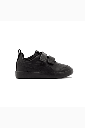 Courtflex V2 Babies' Trainers, Puma Black-Dark Shadow, extralarge-GBR