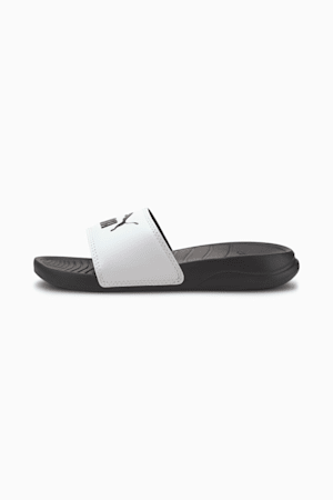 Popcat 20 Kids' Sandals, Puma White-Puma Black, extralarge-GBR