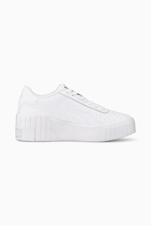 Chaussures compensées Cali Femme, Puma White-Puma White, extralarge