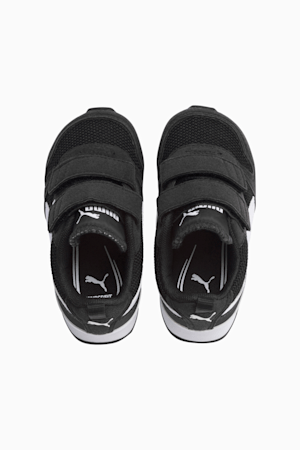 PUMA R78 Toddler Shoes, Puma Black-Puma White, extralarge