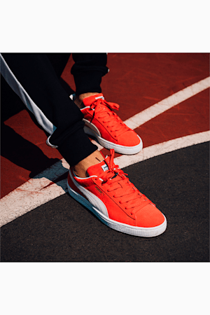 Suede Classic XXI Trainers, High Risk Red-Puma White, extralarge-GBR