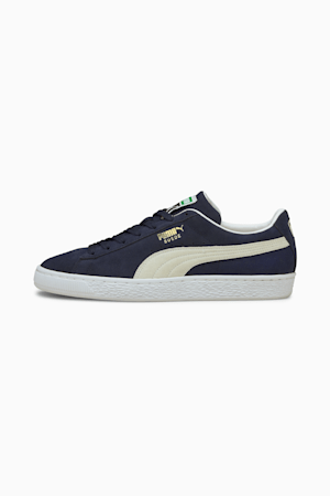 Navy puma cheap suede womens