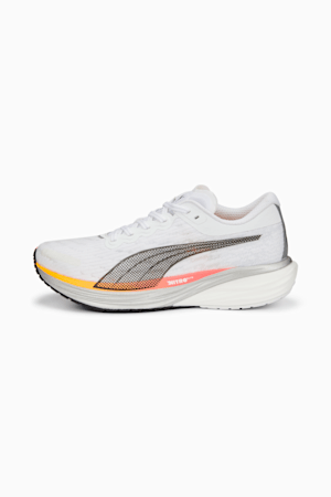Deviate NITRO™ 2 Men's Running Shoes, Puma White-Sunset Glow-Sun Stream, extralarge