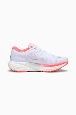 Deviate NITRO™ 2 Women's Running Shoes, PUMA White-Fire Orchid-Icy Blue, extralarge