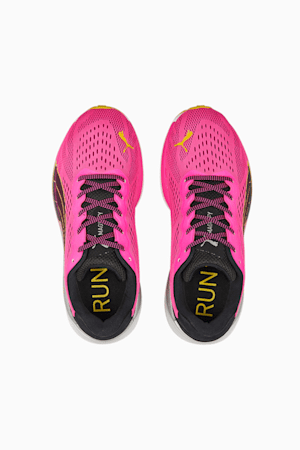 Magnify NITRO Surge Running Shoes Women, Ravish-PUMA Black-Fresh Pear, extralarge-GBR