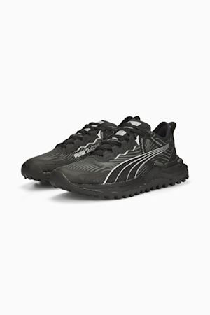 Voyage NITRO™ 2 Men's Trail Running Shoes, Puma Black-Metallic Silver, extralarge-GBR