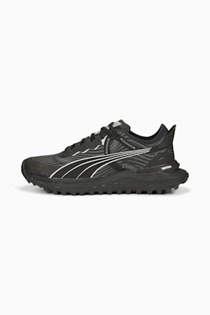 Voyage NITRO™ 2 Men's Trail Running Shoes, Puma Black-Metallic Silver, extralarge-GBR