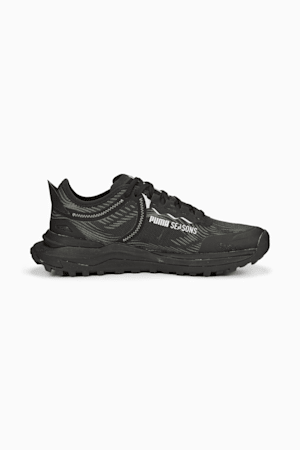 Voyage NITRO 2 Men's Trail Running Shoes, Puma Black-Metallic Silver, extralarge-GBR