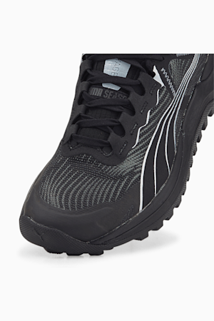 Voyage NITRO 2 Women's Trail Running Shoes, Puma Black-Metallic Silver, extralarge-GBR