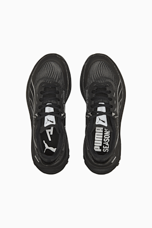 Voyage NITRO™ 2 Women's Trail Running Shoes, Puma Black-Metallic Silver, extralarge-GBR