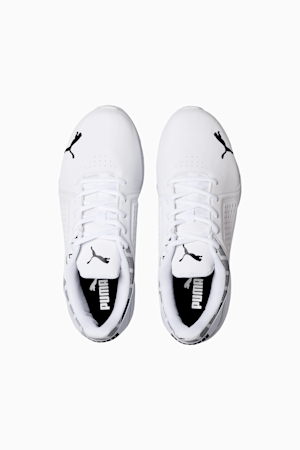 Viz Runner Repeat Wide Men's Running Shoes, PUMA White-PUMA Black, extralarge