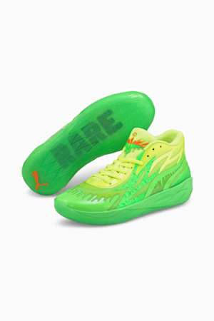 PUMA x NICKELODEON SLIME™ MB.02 Basketball Shoes, 802 C Fluro Green PES-Lime Squeeze, extralarge-GBR