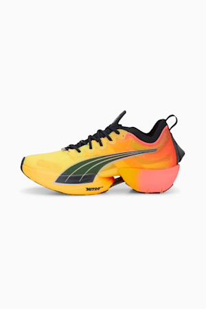 Fast-R NITRO™ Elite Fireglow Women's Running Shoes, Sun Stream-Sunset Glow-Puma Black, extralarge