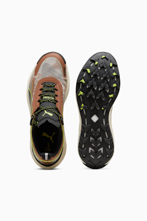SEASONS Voyage NITRO™ 3 Men's Running Shoes, Brown Mushroom-PUMA Black, extralarge