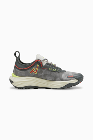 Voyage NITRO™ 3 Women's Trail Running Shoes, Mineral Gray-Active Red-Lime Pow, extralarge-GBR