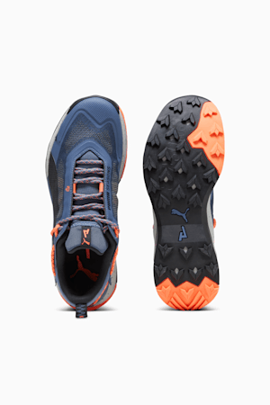 SEASONS Explore NITRO™ Men's Hiking Shoes, Inky Blue-Neon Sun, extralarge