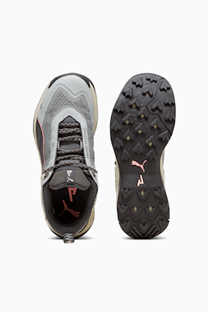 Explore NITRO Hiking Shoes Women, Ash Gray-Alpine Snow-Koral Ice, extralarge