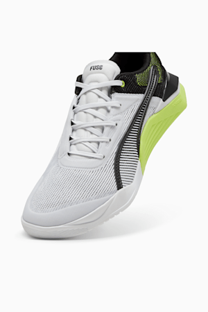 Fuse 3.0 Men's Training Shoes, Silver Mist-Lime Pow-PUMA Black, extralarge-GBR