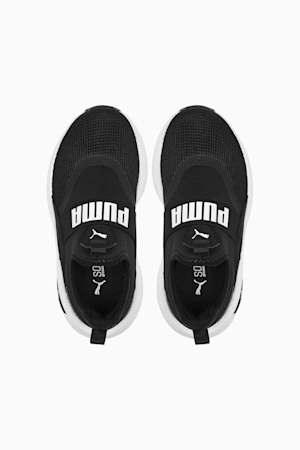 SOFT Enzo Evo Slip-On Toddlers' Shoes, PUMA Black-PUMA White, extralarge