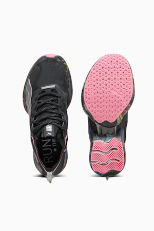 Fast-R NITRO Elite 'Marathon Series' Women's Running Shoes, PUMA Black-Strawberry Burst-Yellow Blaze, extralarge-GBR