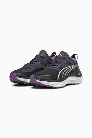 ForeverRun NITRO™ WTR Women's Running Shoes, PUMA Black-Purple Pop-Yellow Burst, extralarge-GBR