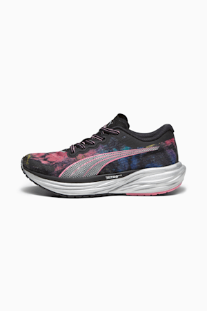 Deviate NITRO™ 2 'Marathon Series' Women's Running Shoes, PUMA Black-Strawberry Burst-Yellow Blaze, extralarge