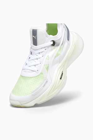Chaussures d’entrainement PWR NITRO™ SQD Femme, PUMA White-Speed Green, extralarge