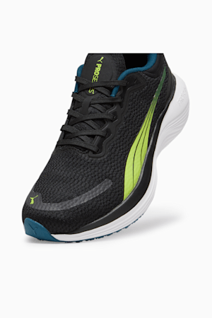 Scend Pro Running Shoes, PUMA Black-Lime Pow-Ocean Tropic, extralarge-GBR