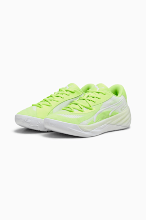 All-Pro NITRO™ Men's Basketball Shoes, Lime Squeeze-PUMA White, extralarge