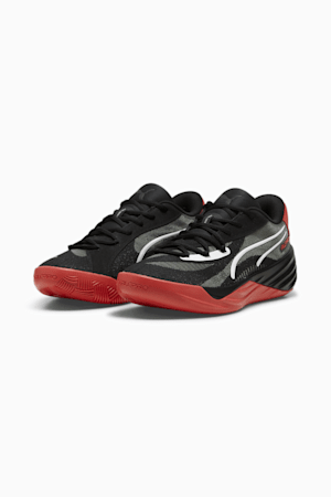 All-Pro NITRO Basketball Shoes, PUMA Black-Active Red, extralarge-GBR