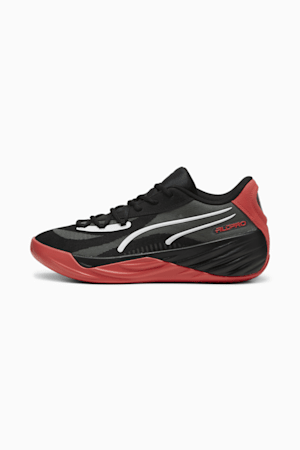 All-Pro NITRO Basketball Shoes, PUMA Black-Active Red, extralarge-GBR